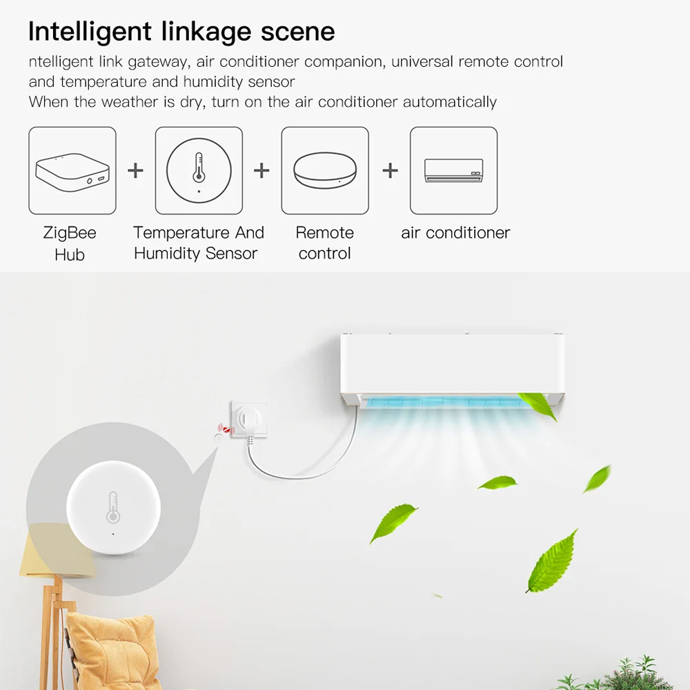 Tuya Smart Zigbee Temperature  - Home Automation Technology recension och pris