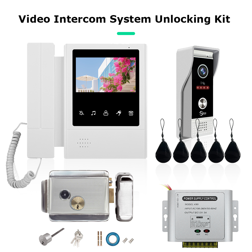 4.3 Inch LCD Video Intercom Sy - Smart Doorbell Wired recension och pris