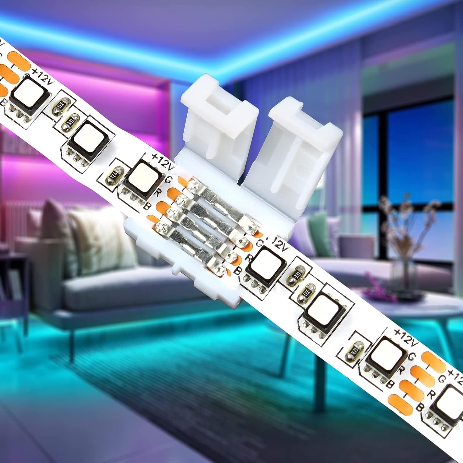 8mm-10mm 4-Pin I Shape LED Str - Rgb Led Matrix 8X8 recension och pris