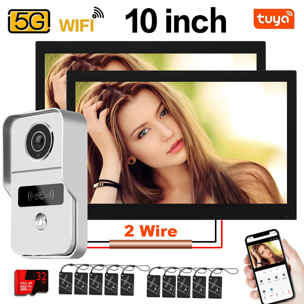Tuya 1080P 5G Wifi 7/10 Inch 2 - Smart Doorbell Wired recension och pris