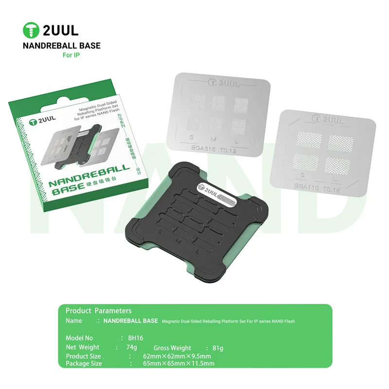 2UUL BH16 NANDREBALL BASE Magn - Tasmota Flash Tool recension och pris