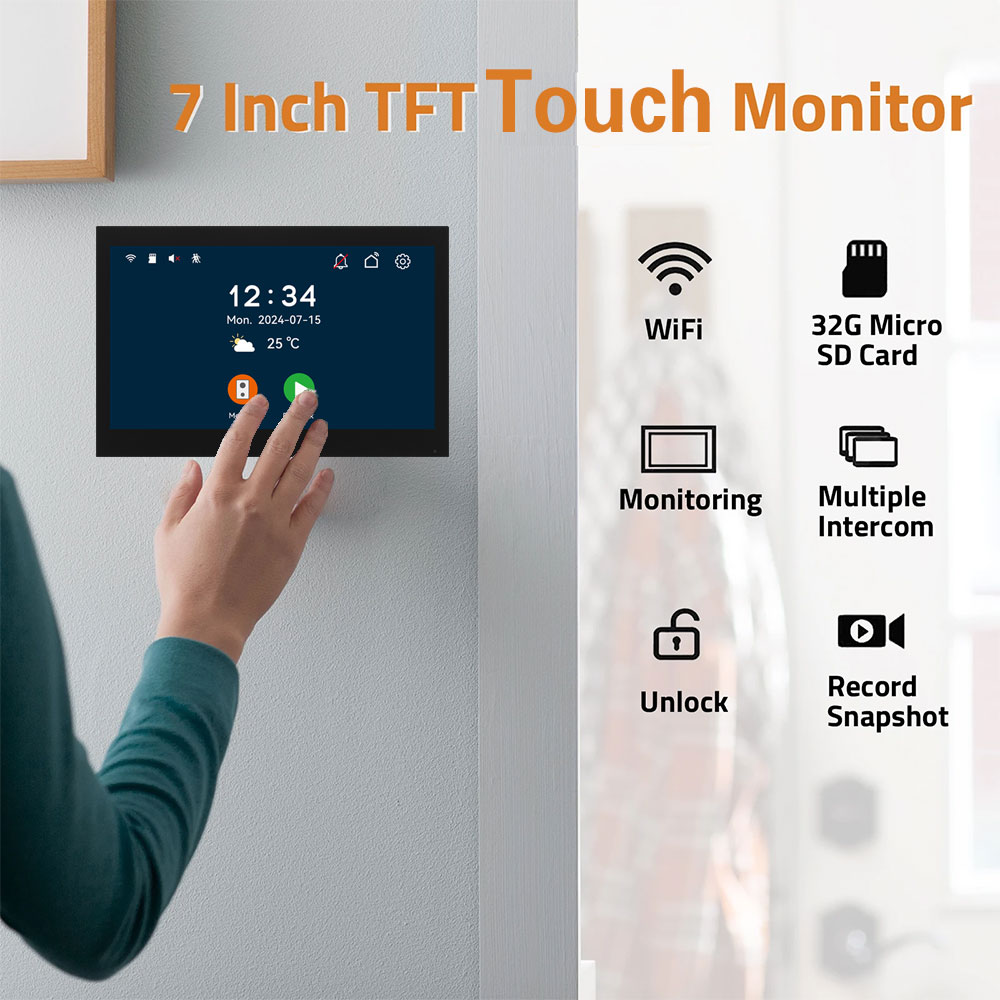 New 2 Wires Tuya Wifi Video In - Smart Doorbell Wired recension och pris