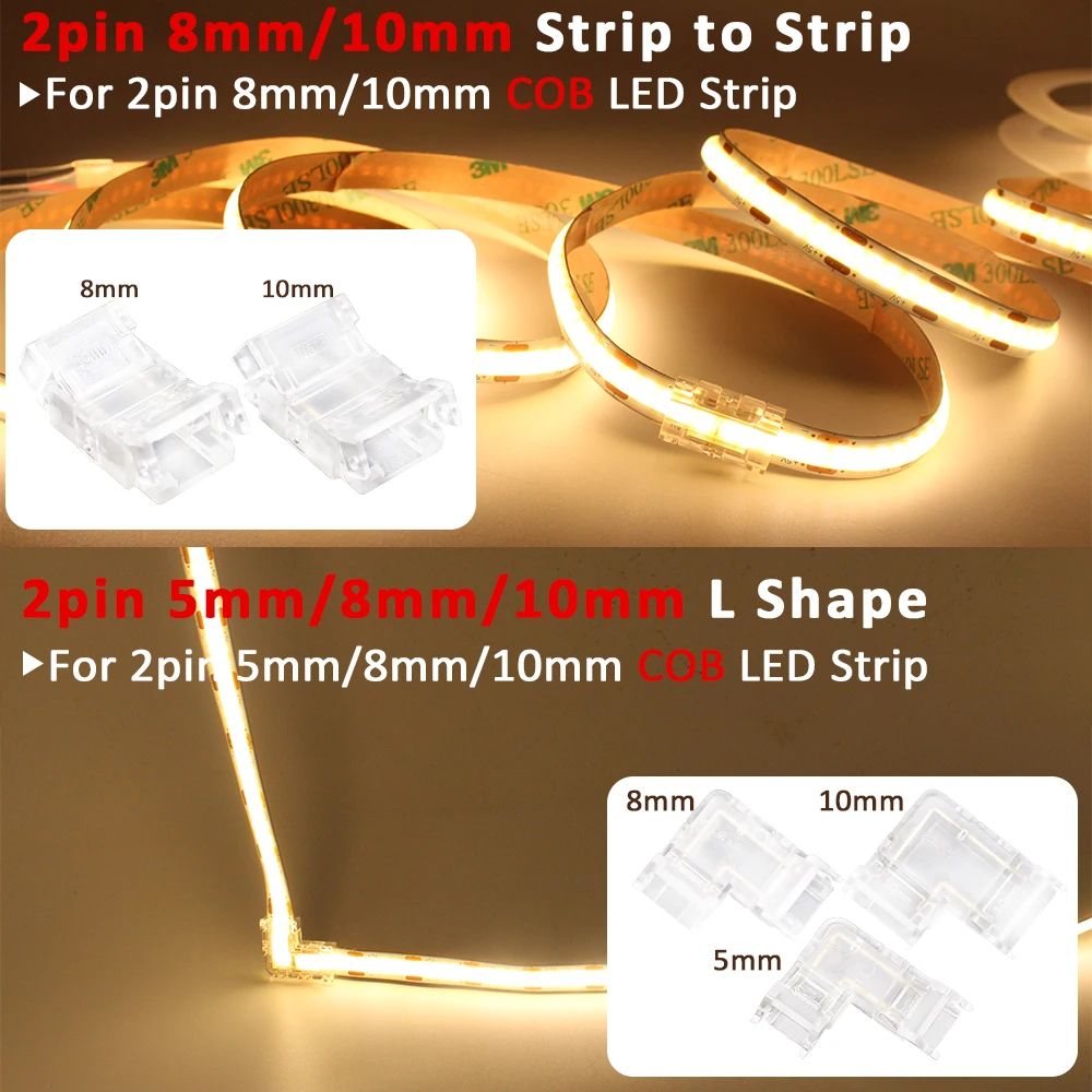 5PCS LED Strip Connector COB S - Rgb Led Matrix 8X8 recension och pris