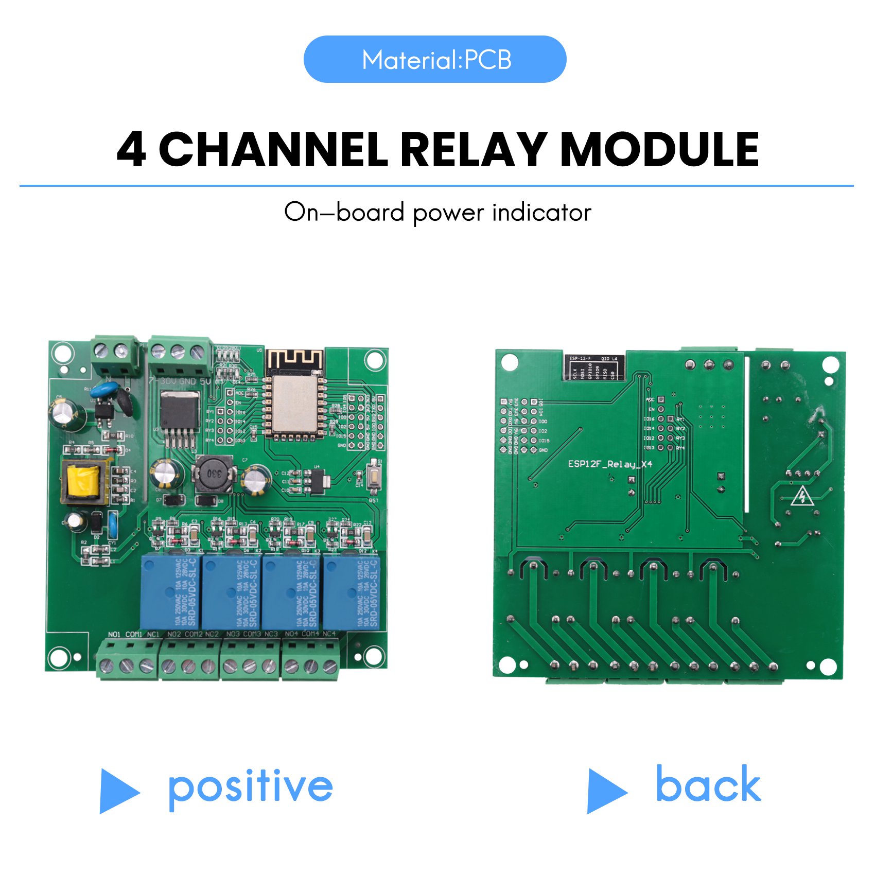SCLS ESP8266 Wireless WIFI 4 C - Relay 8 Channel Board recension och pris