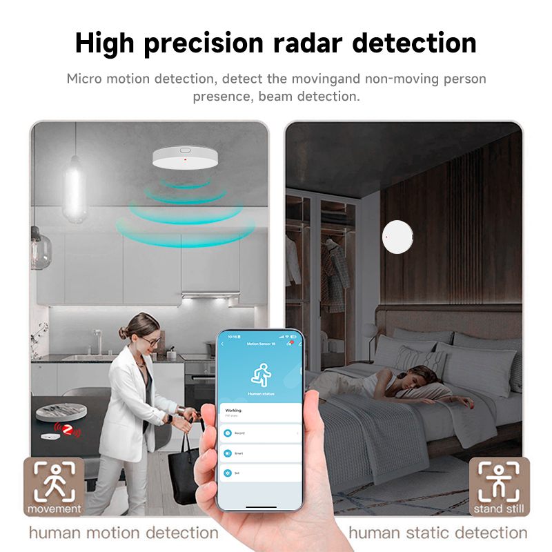 Tuya Zigbee 3.0 24GHz MmWave H - Home Automation Technology recension och pris