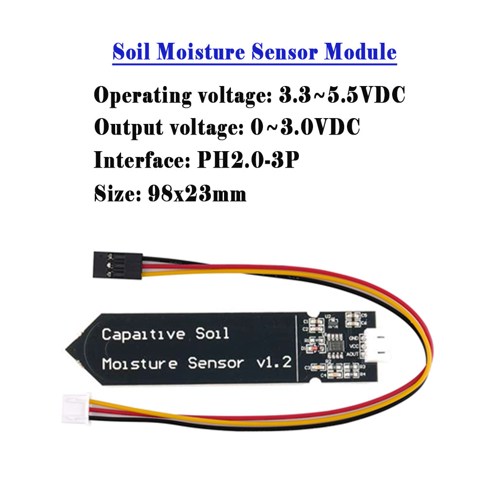 5/10PCS Capacitive Soil Moistu - Home Automation Arduino recension och pris