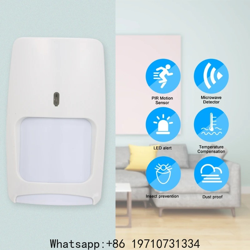 Wired Dual-tech Infrared Motio - Motion Sensor Pir Wired recension och pris