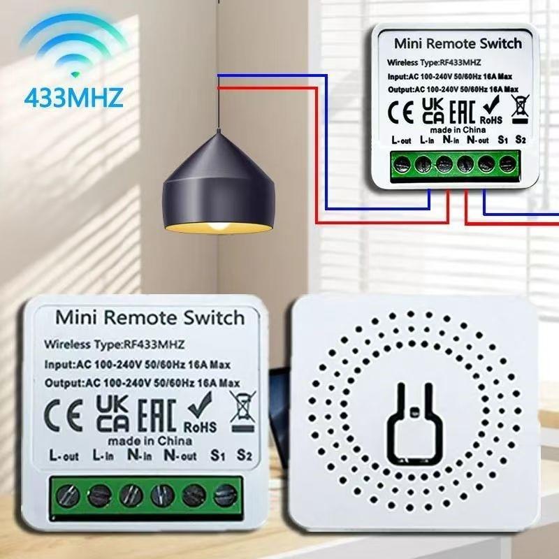 RF 433 MHz Smart Switch Mini D - Diy Home Automation Controller recension och pris