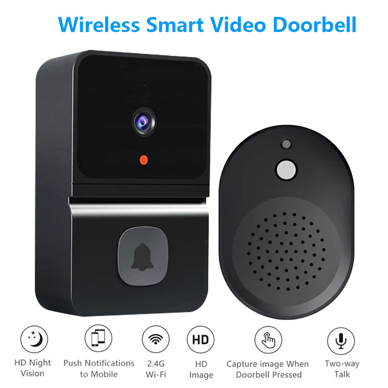 Wireless Smart Visual Doorbell - Smart Doorbell Wired recension och pris