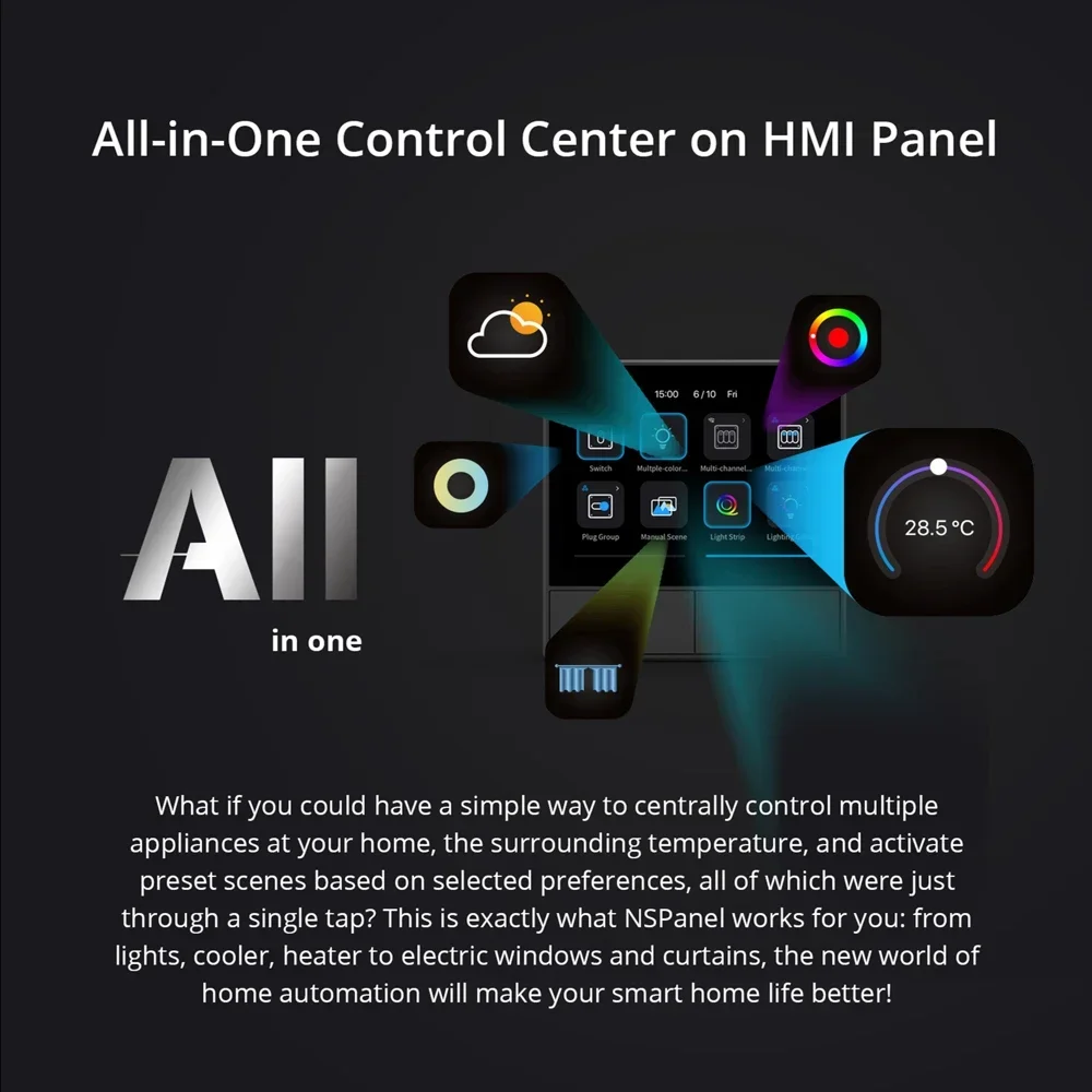 Smart Scene Wall Switch EU/US  - Home Automation Panel Diy recension och pris