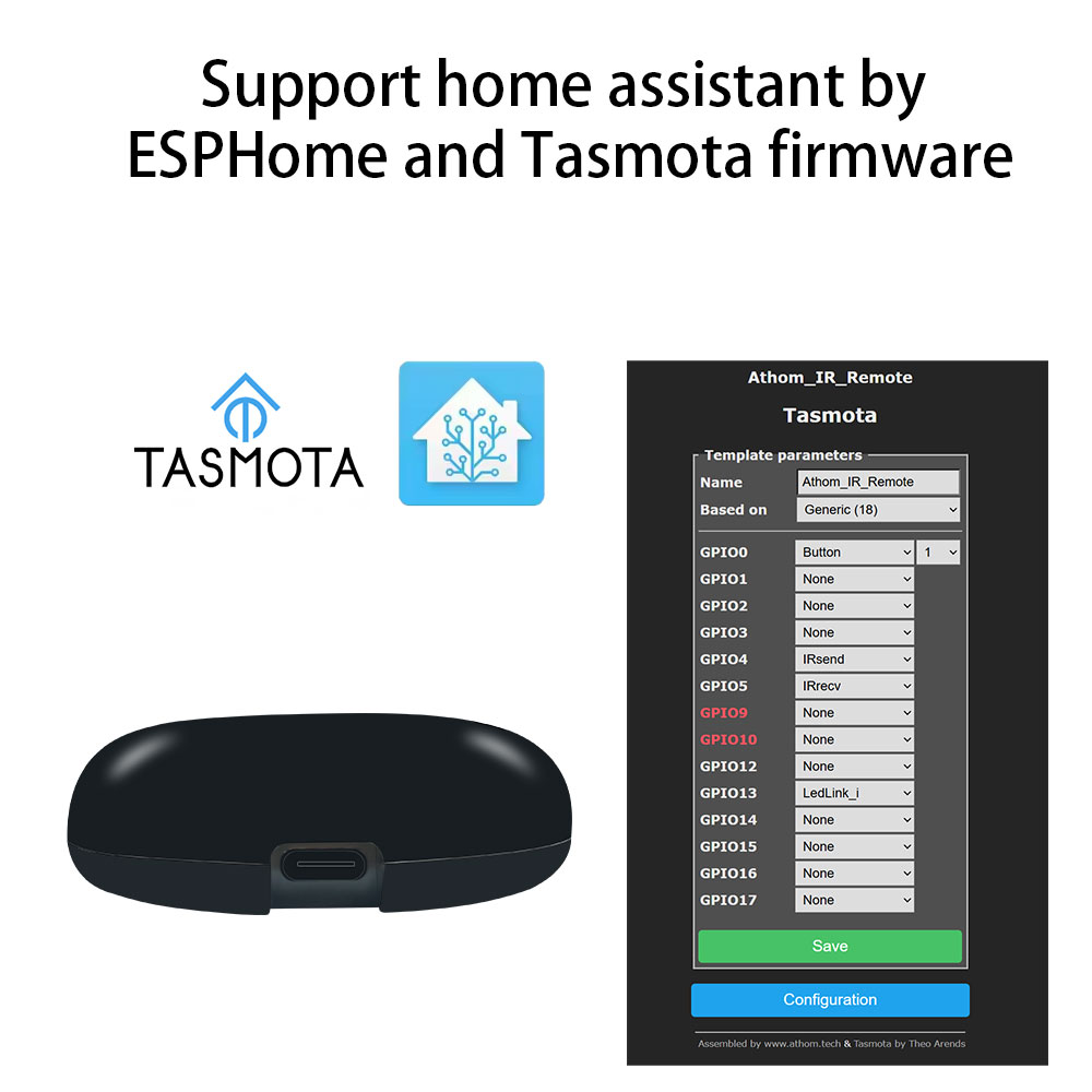 Tasmota MQTT IR Remote Control - Home Automation Technology recension och pris